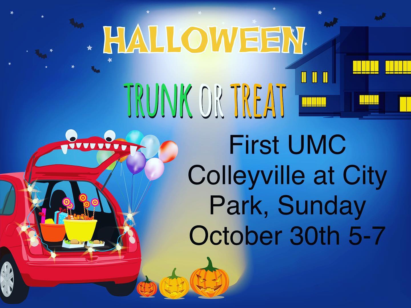 Trunk or Treat 2022 Volunteer Registration