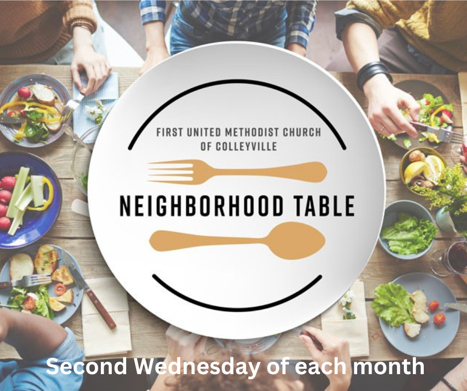 Neighborhood Table-Wednesday, April 12