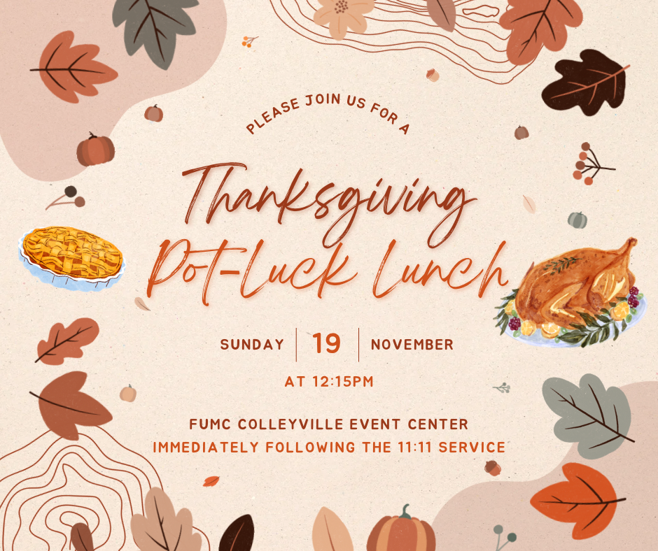 Thanksgiving Potluck Lunch