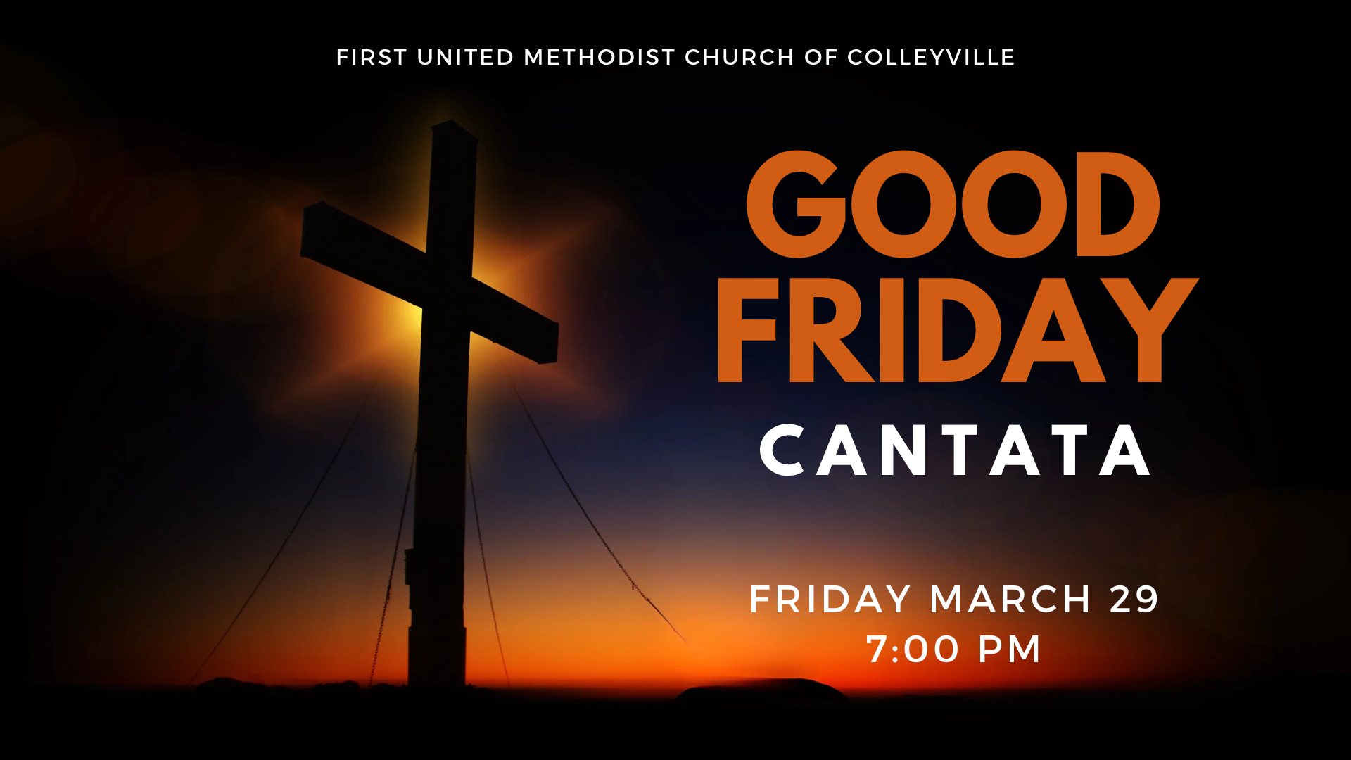 Replay: March 29, 2024 Good Friday Cantata Service
