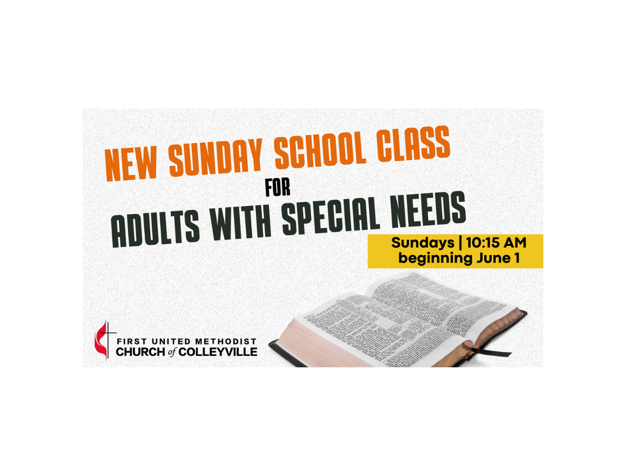 Special Needs Adult Sunday School Class
