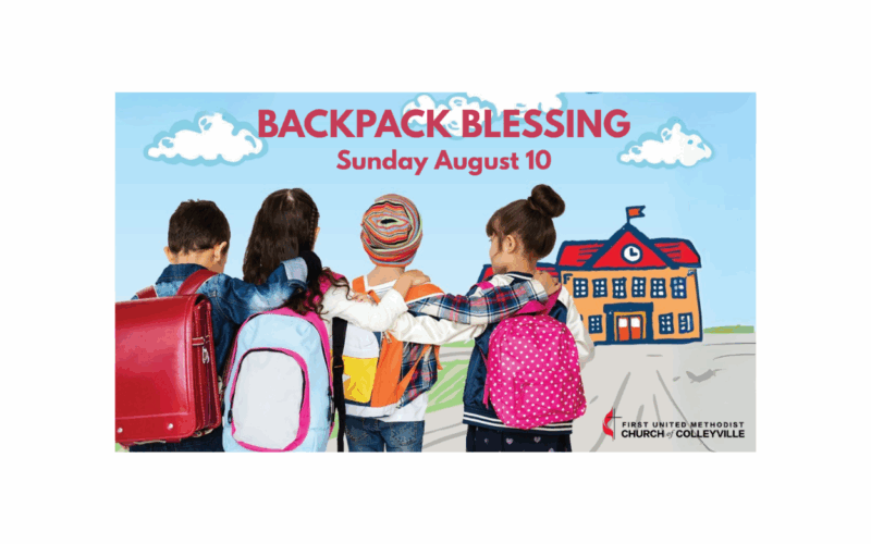 Backpack Blessing